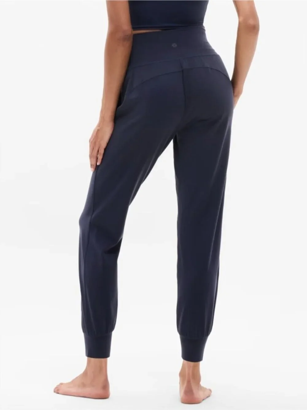 Athleta Salutation High Rise Jogger Navy Powervita Women’s Small